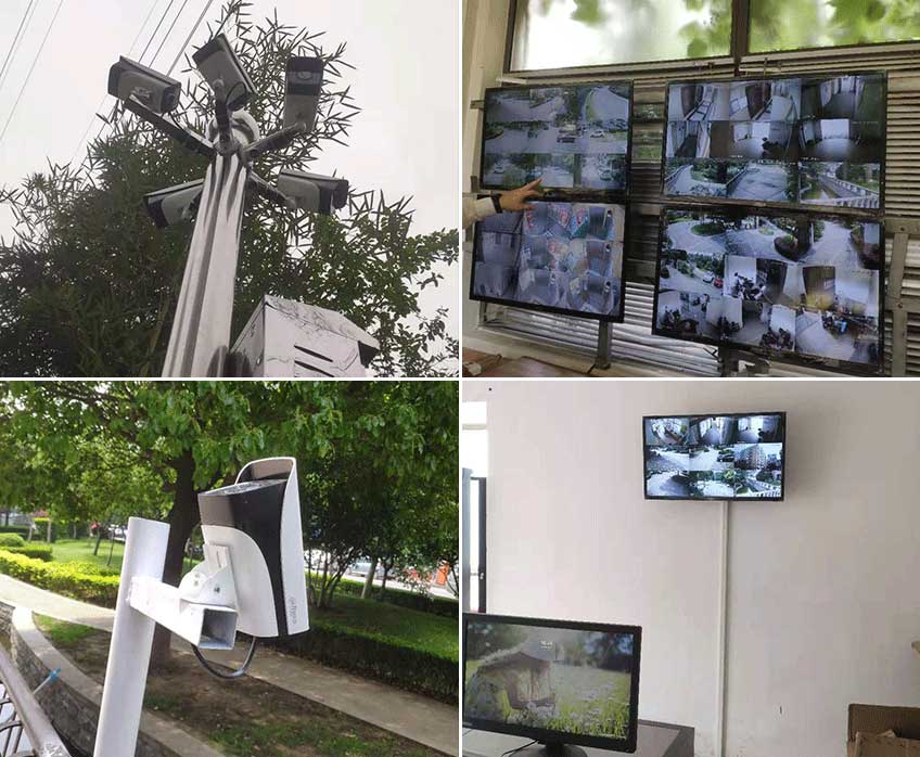 南京高檔小區(qū)弱電安防系統(tǒng)施工建設(shè)工程