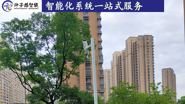 小區(qū)智能化工程安裝高空拋物圖片