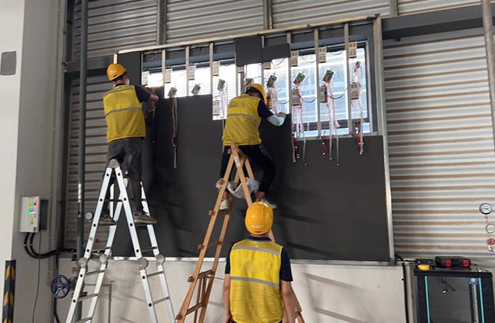 南京某金屬制造有限公司機(jī)房建設(shè)LED工程